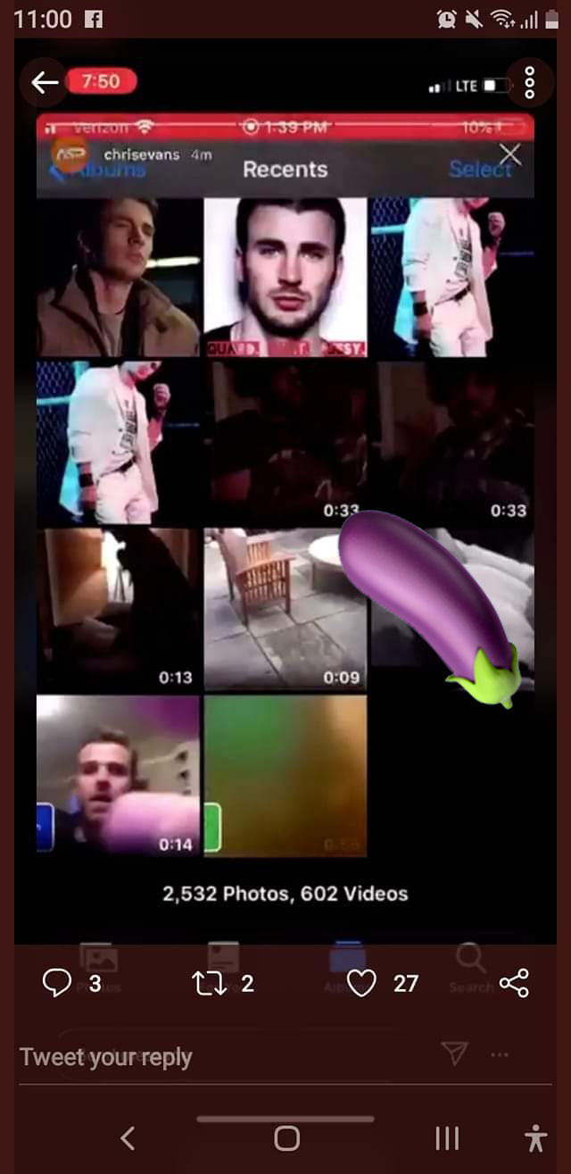 Screenshot Of course we're not going to show you the real pic.